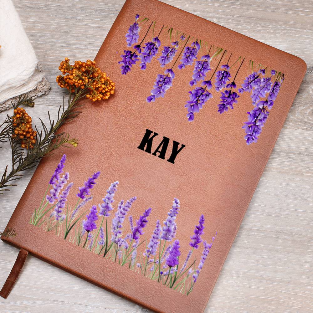 Kay (Lavender) - Vegan Leather Journal