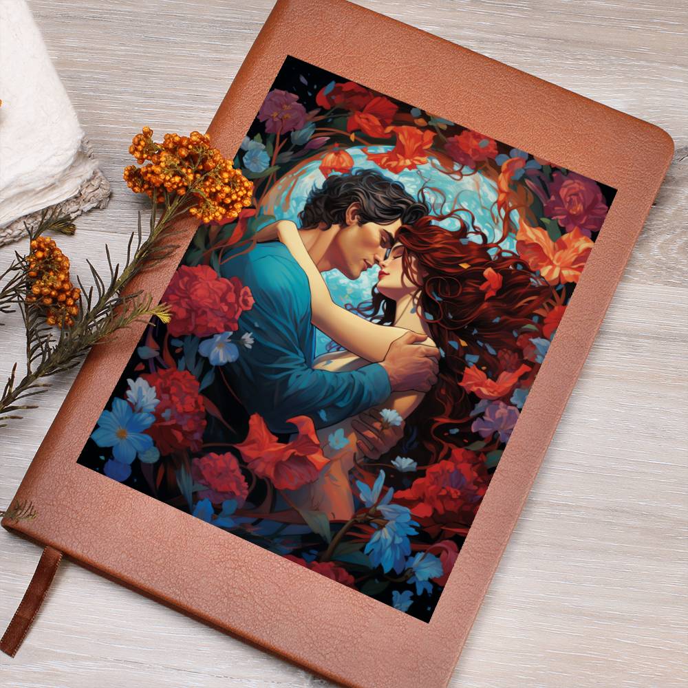 Valentine's Day Art 002 - Vegan Leather Journal