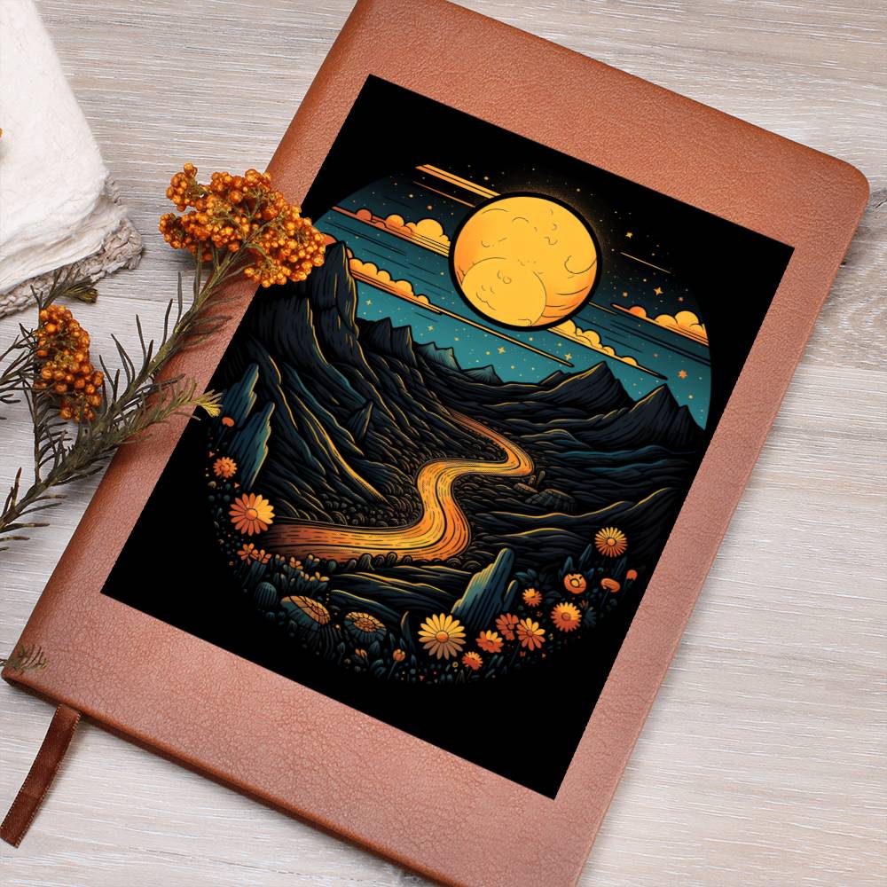 Minimalist BOHO Art 112 - Vegan Leather Journal