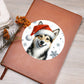Christmas Dog - Swedish Vallhund - Vegan Leather Journal