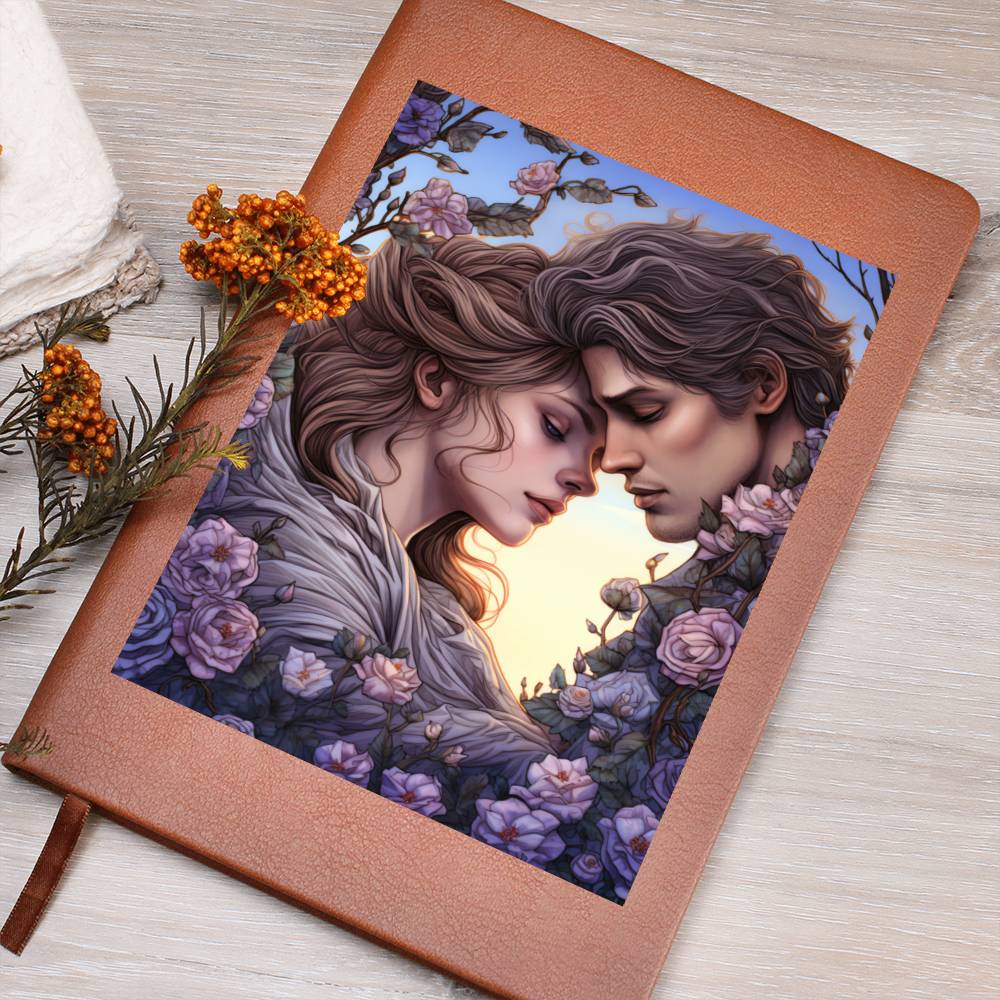 Valentine's Day Art 350 - Vegan Leather Journal