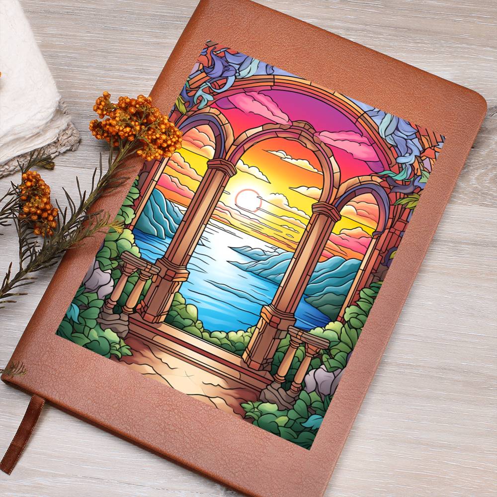 Minimalist BOHO Art 110 - Vegan Leather Journal