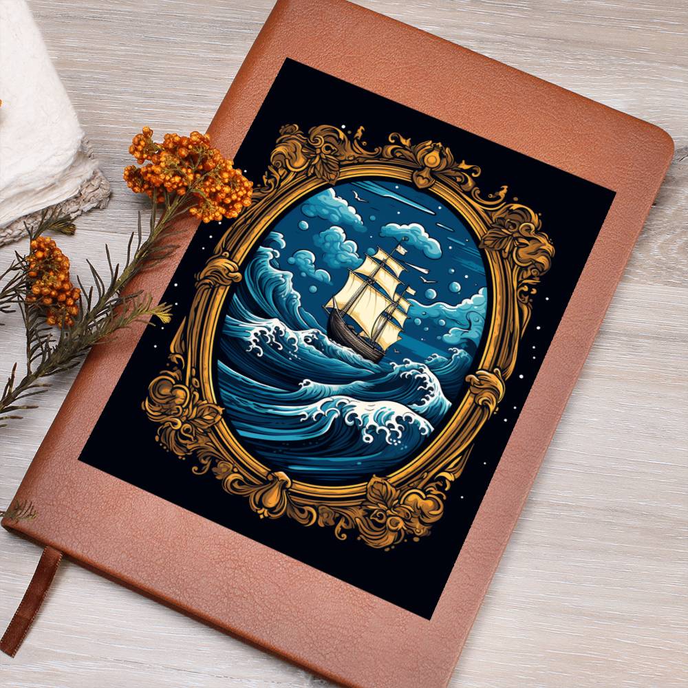 Minimalist BOHO Art 145 - Vegan Leather Journal