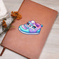 Cute Back to School Sticker 067 - Vegan Leather Journal