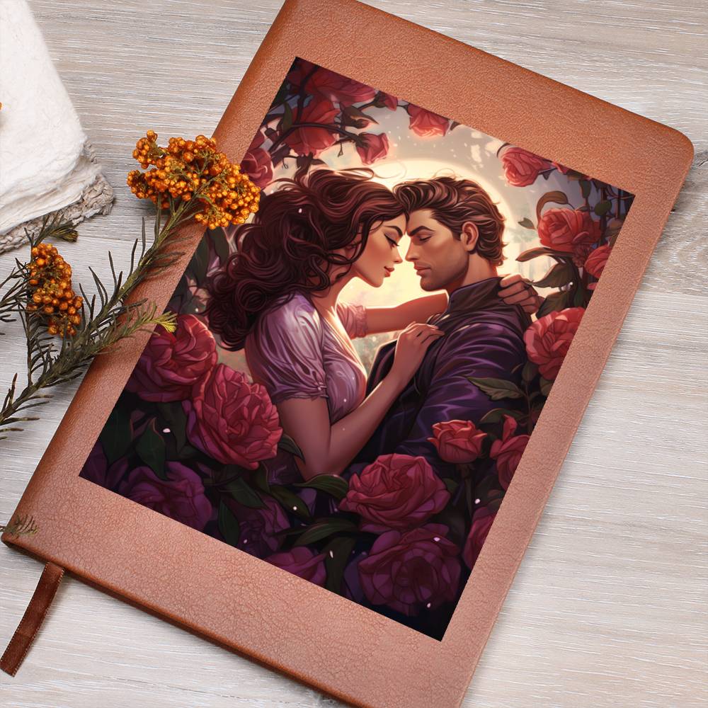 Valentine's Day Art 056 - Vegan Leather Journal
