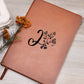 Botanical Monogram I - Vegan Leather Journal