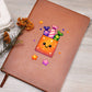 Cute Halloween Sticker 020 - Vegan Leather Journal
