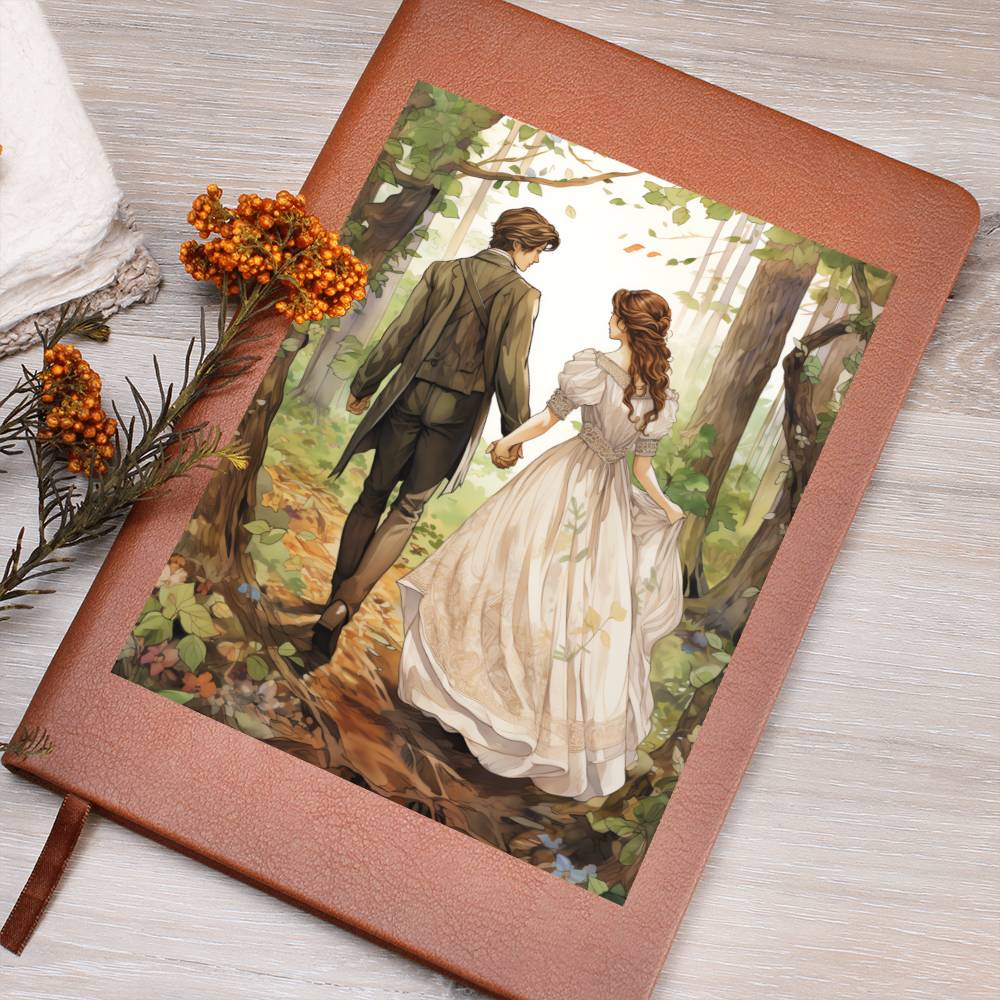 Valentine's Day Art 267 - Vegan Leather Journal