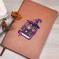 Cute Halloween Sticker 090 - Vegan Leather Journal