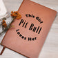 Pit Bull v2 - Vegan Leather Journal