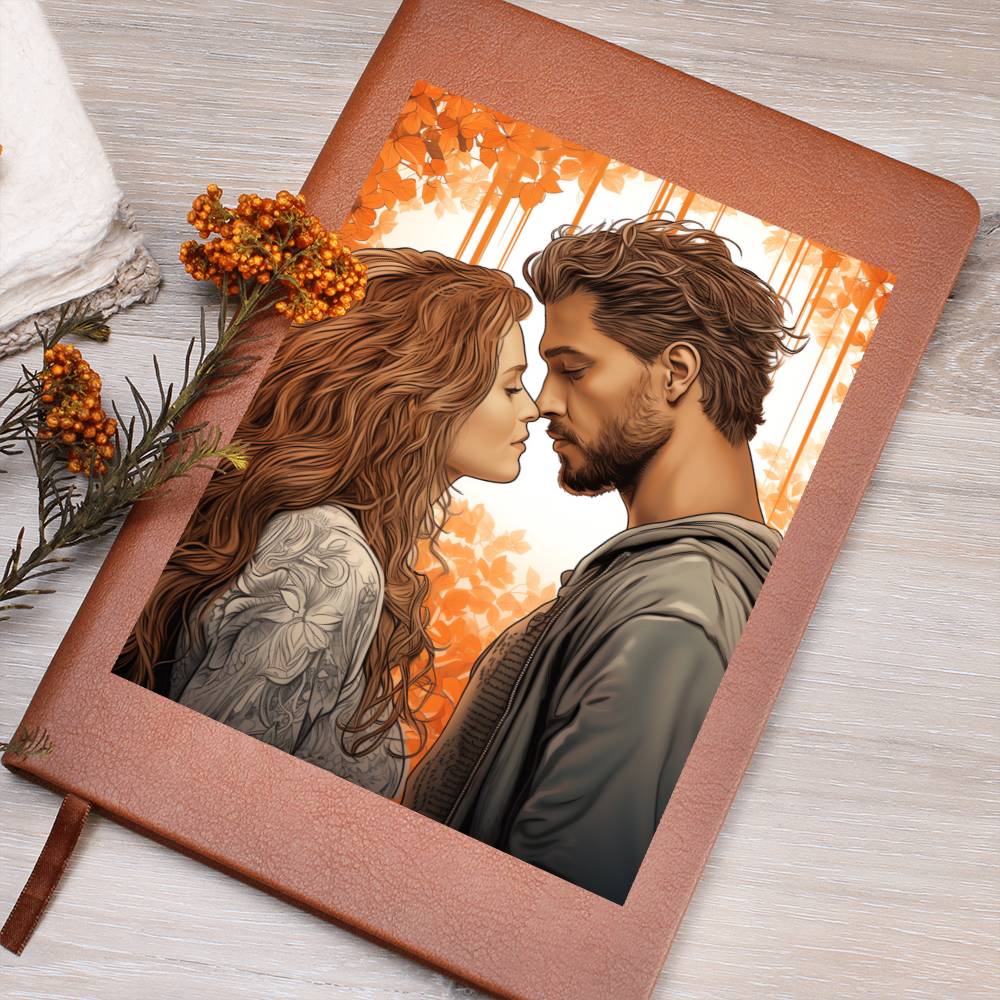 Valentine's Day Art 392 - Vegan Leather Journal