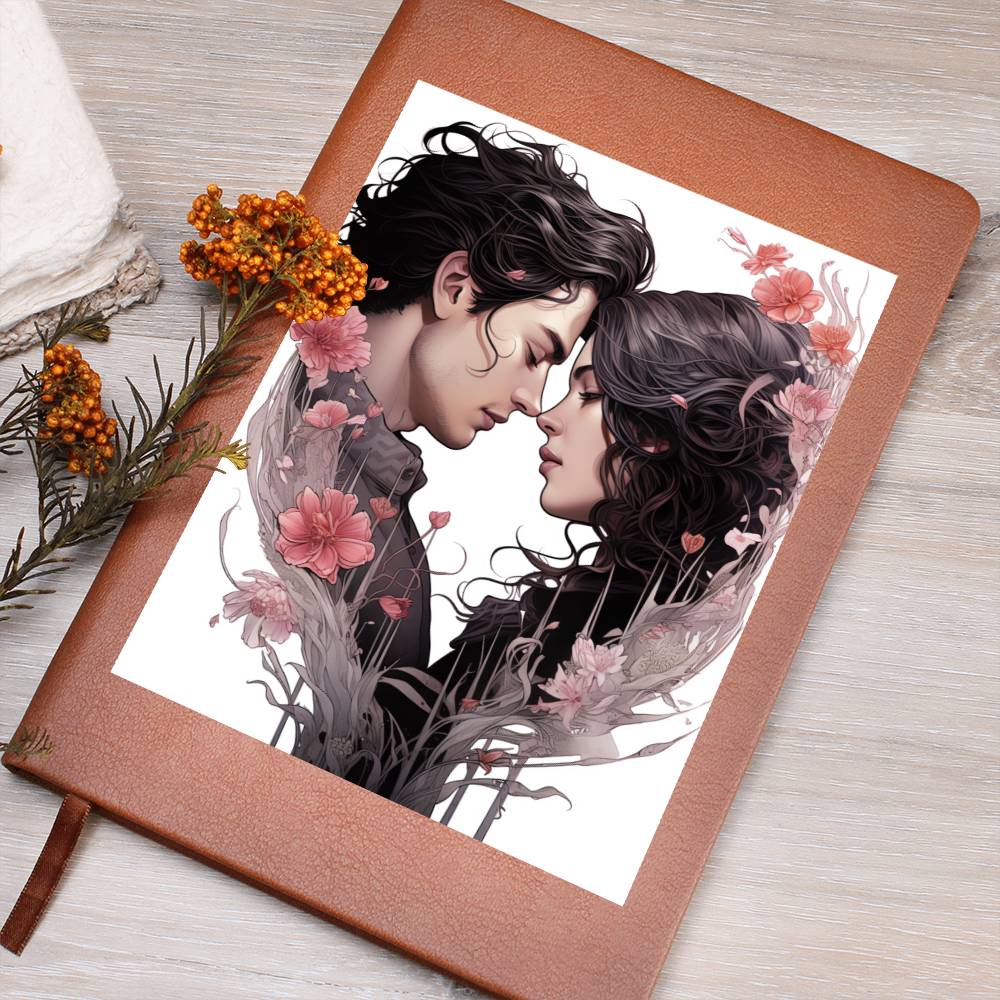 Valentine's Day Art 425 - Vegan Leather Journal