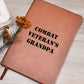 Combat Veteran's Grandpa - Vegan Leather Journal