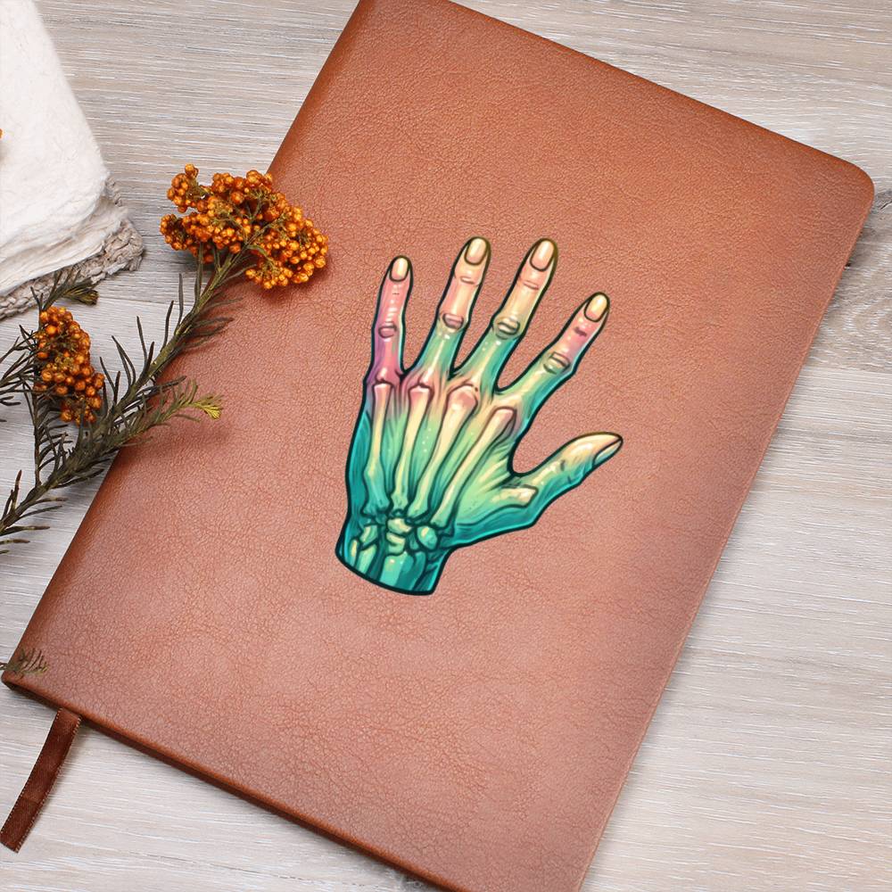 Cute Halloween Sticker 042 - Vegan Leather Journal