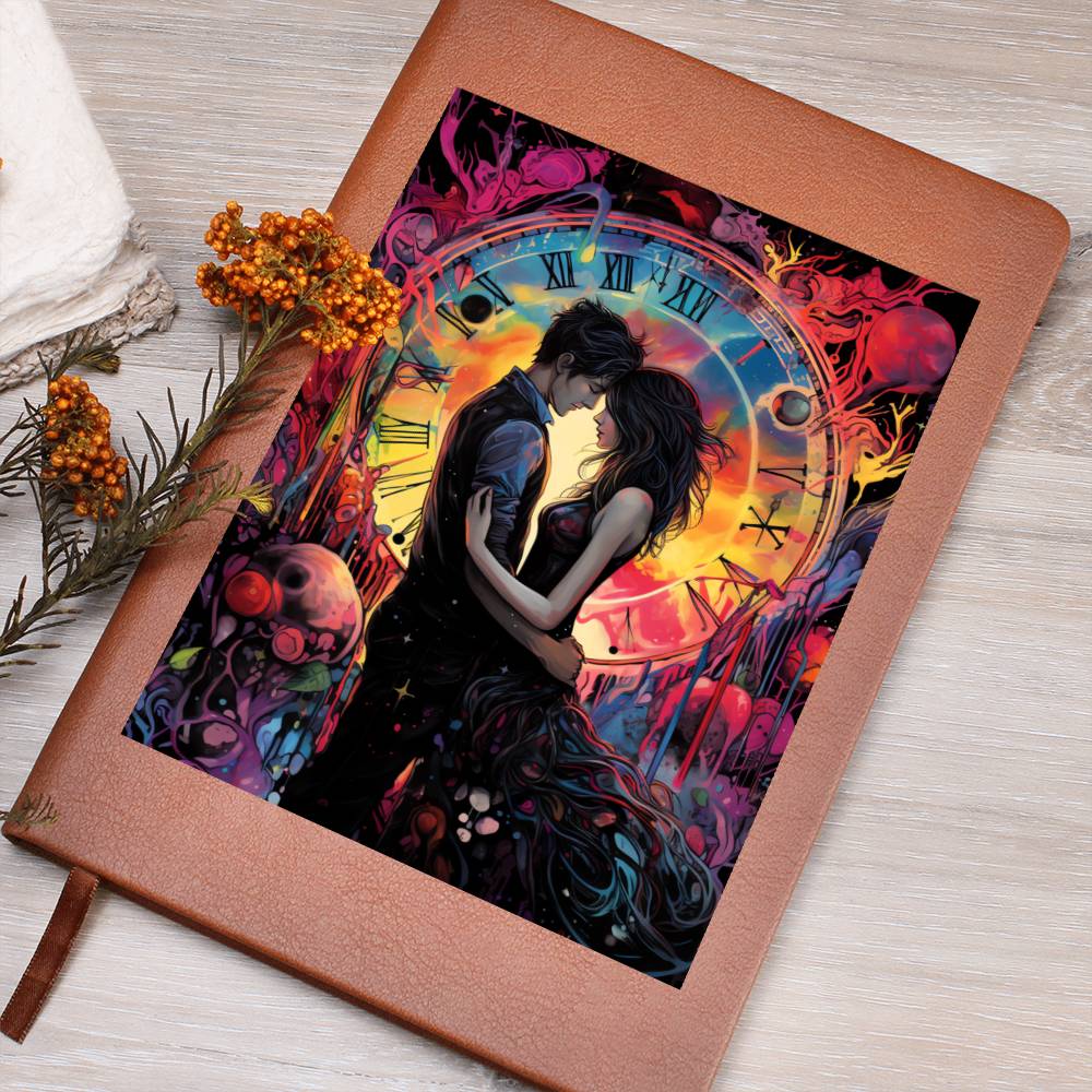 Valentine's Day Art 001 - Vegan Leather Journal