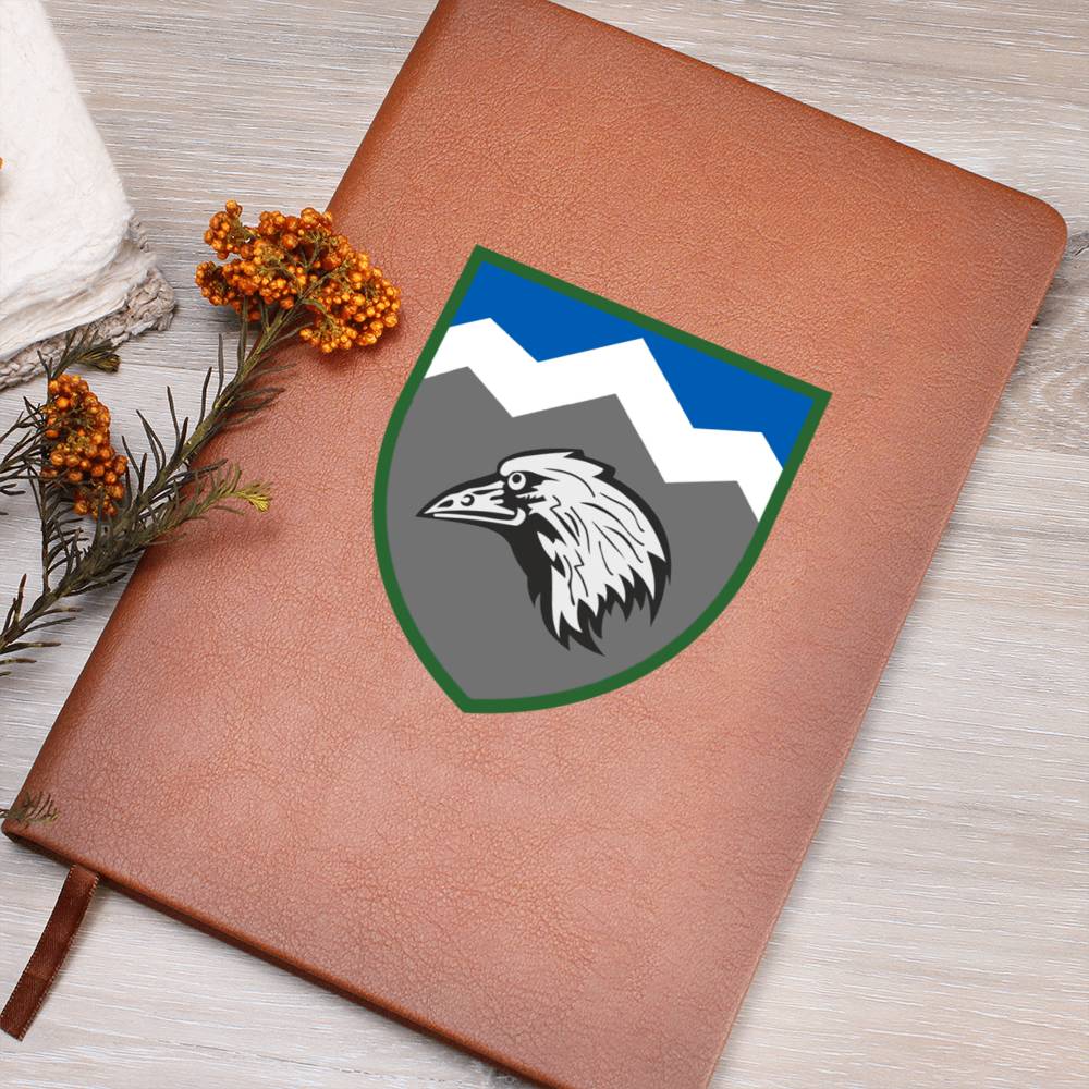 109th Mountain Assault Battalion (Ukraine) - Vegan Leather Journal