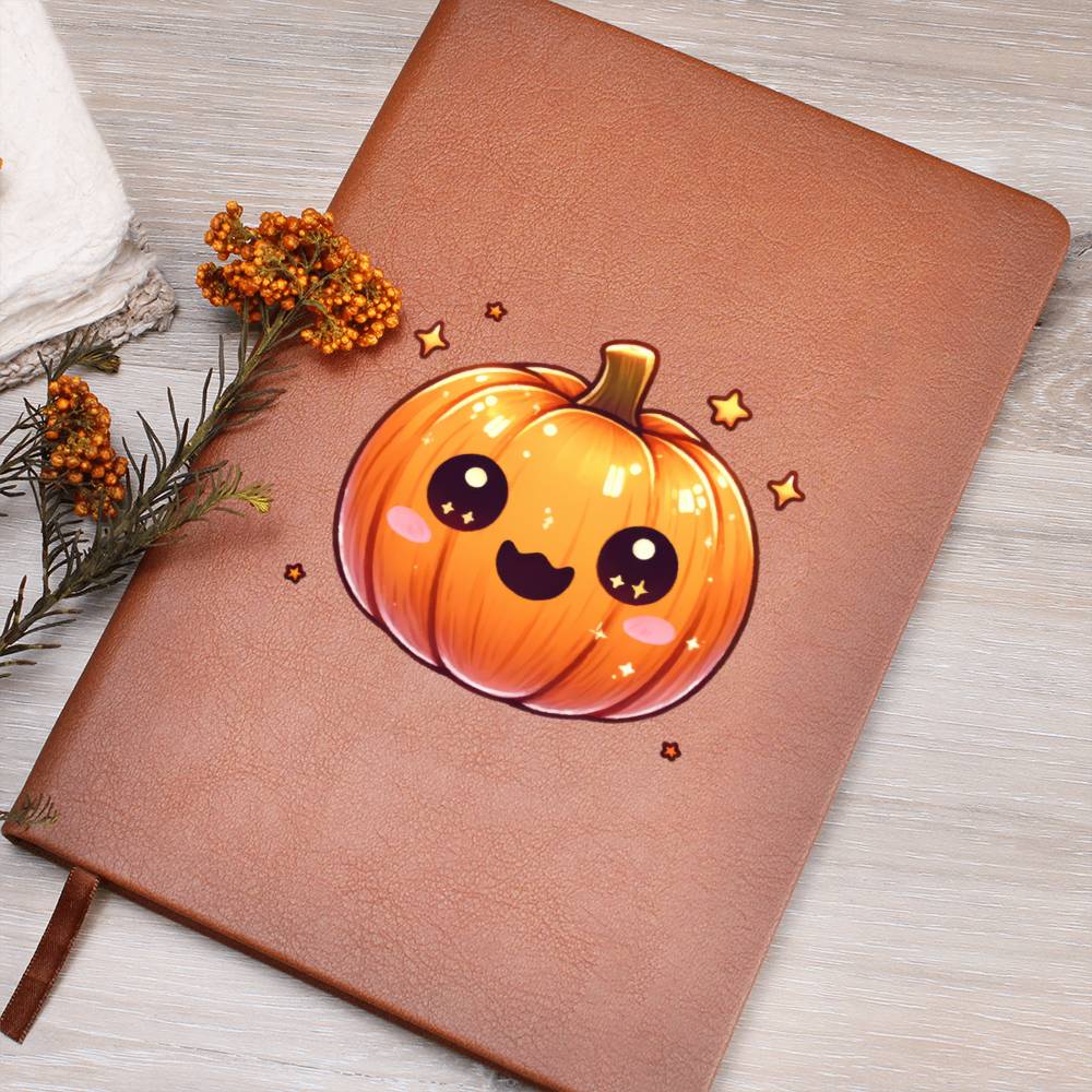 Cute Halloween Sticker 034 - Vegan Leather Journal