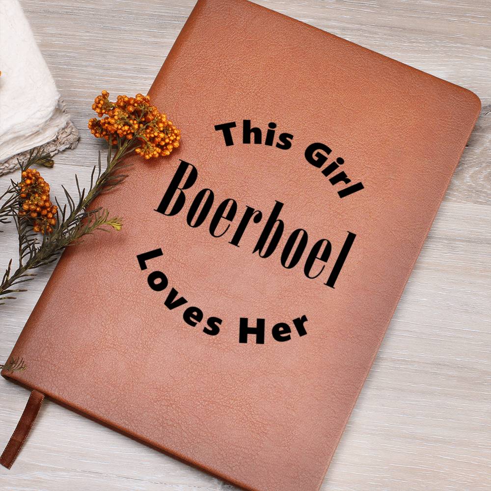Boerboel v2 - Vegan Leather Journal