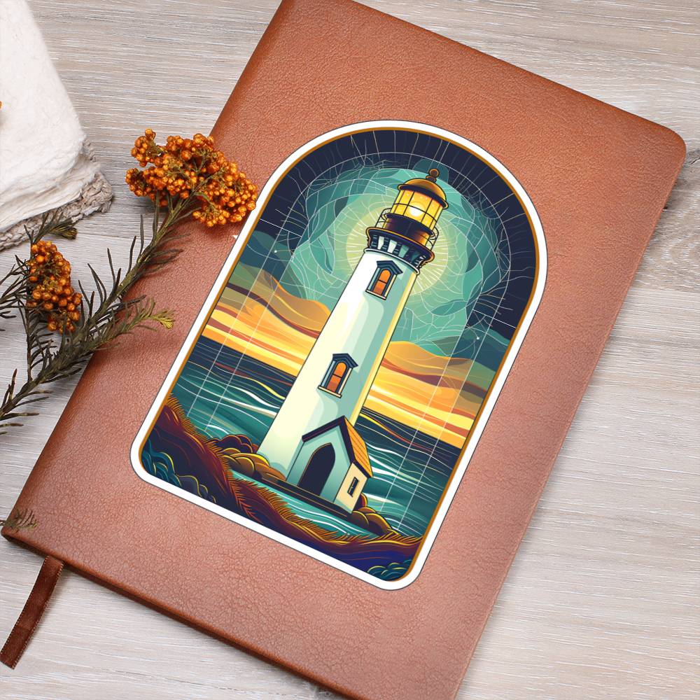 Minimalist BOHO Art 014 - Vegan Leather Journal