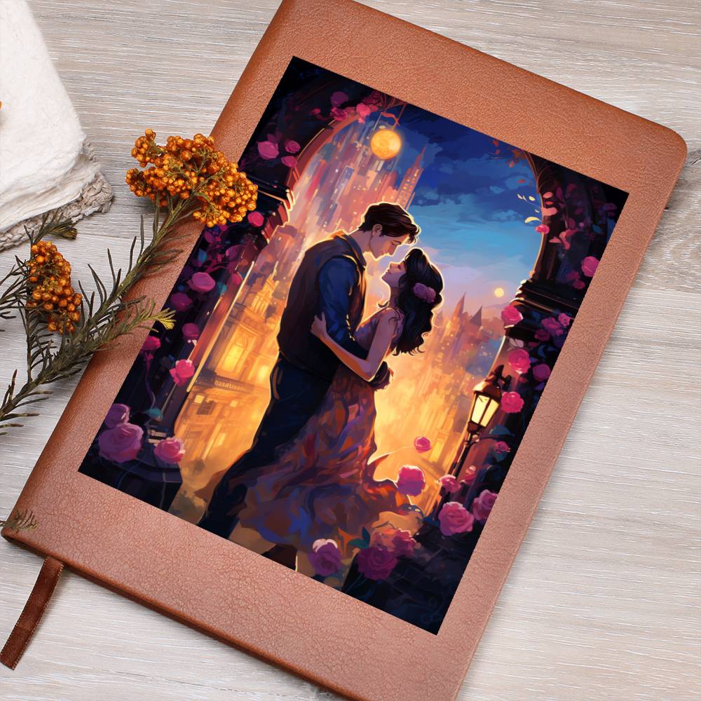 Valentine's Day Art 119 - Vegan Leather Journal