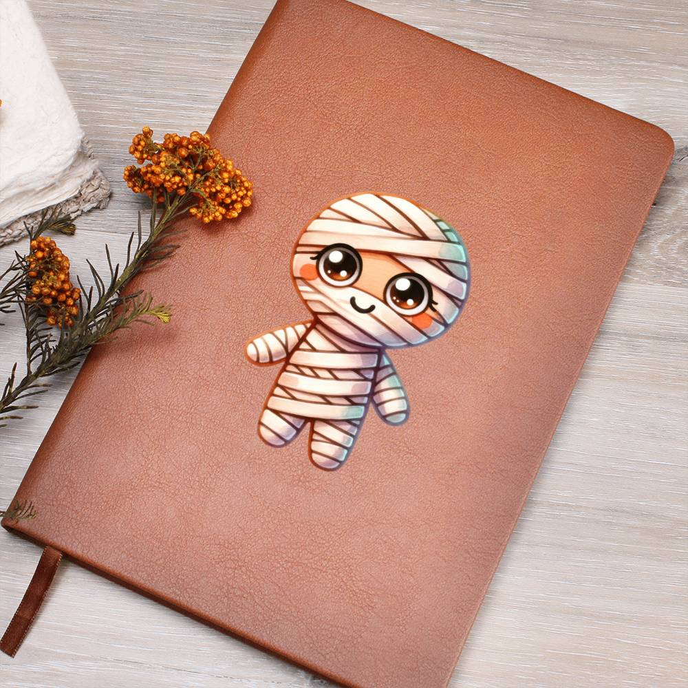 Cute Halloween Sticker 079 - Vegan Leather Journal