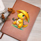 Colorful Baby Dinosaur 036 - Vegan Leather Journal