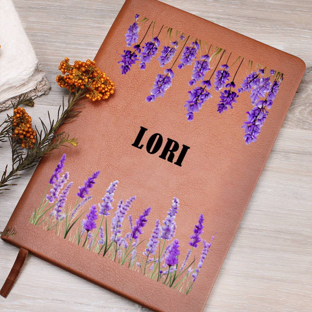 Lori (Lavender) - Vegan Leather Journal