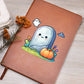 Cute Halloween Sticker 072 - Vegan Leather Journal