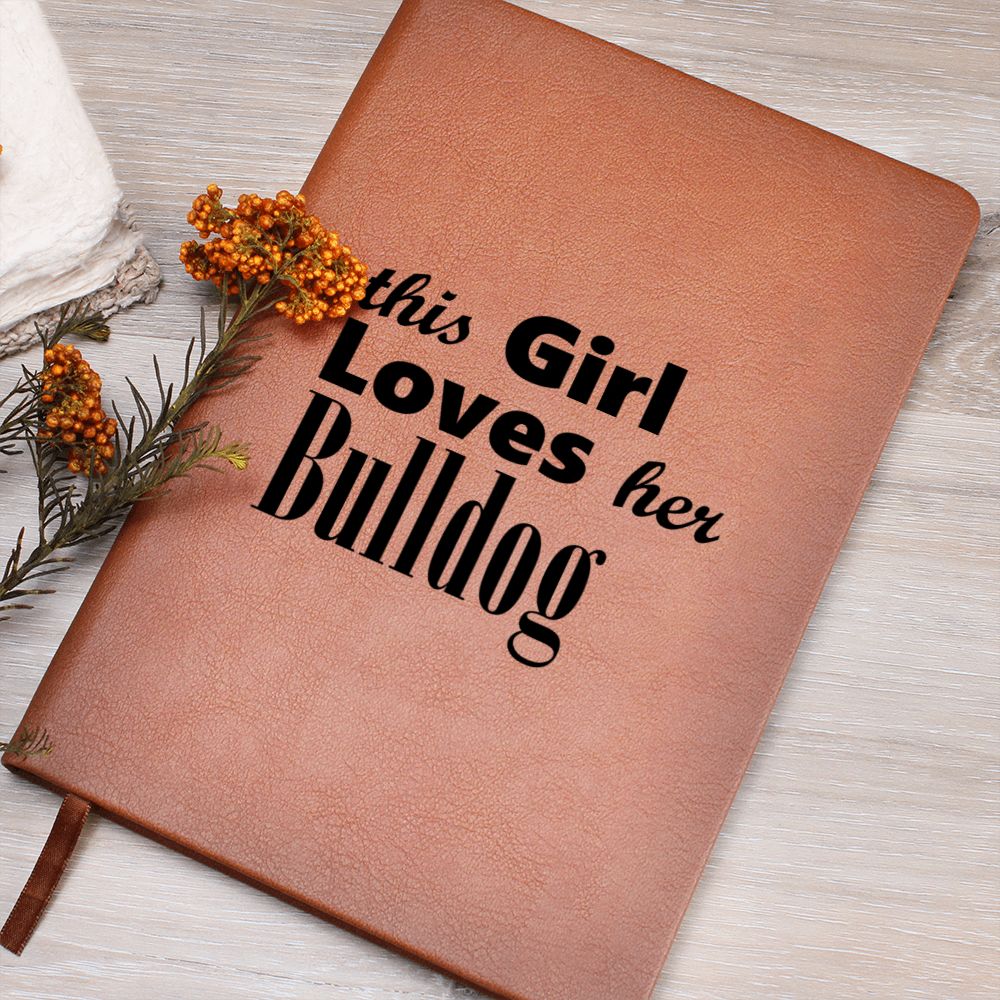 Bulldog - Vegan Leather Journal