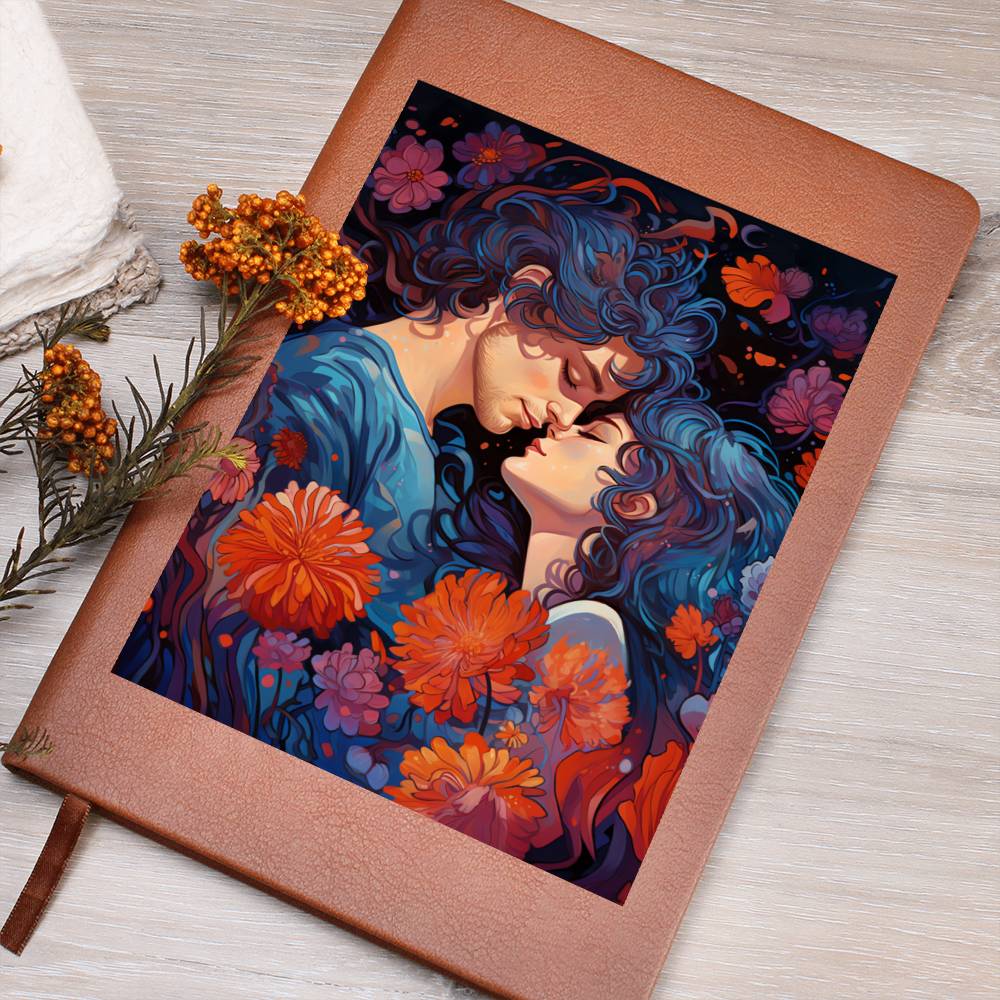 Valentine's Day Art 482 - Vegan Leather Journal