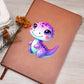 Colorful Baby Dinosaur 065 - Vegan Leather Journal