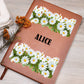 Alice (Playful Daisies) - Vegan Leather Journal