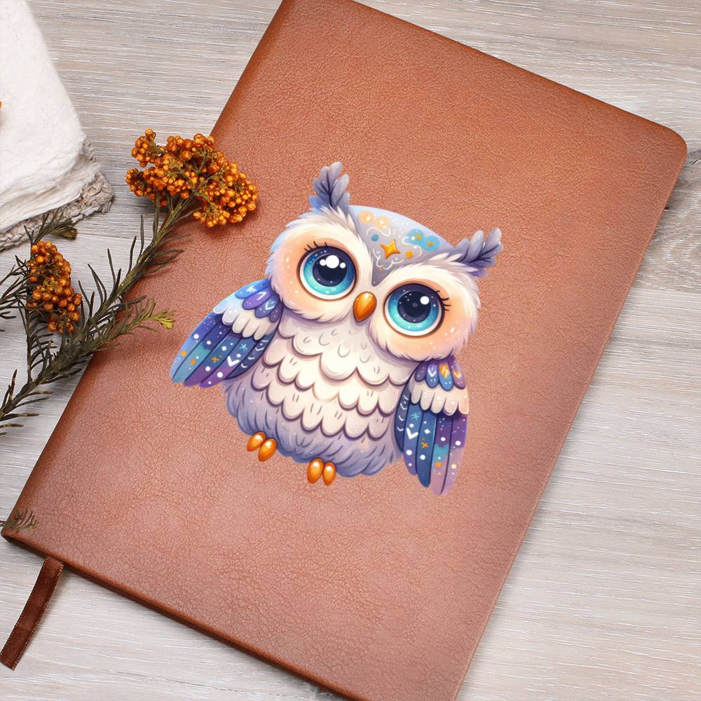 Cute Halloween Sticker 084 - Vegan Leather Journal