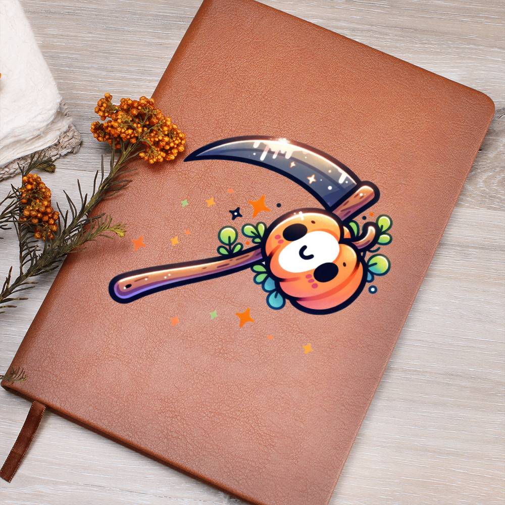 Cute Halloween Sticker 063 - Vegan Leather Journal
