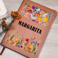 Margarita (Botanical Blooms) - Vegan Leather Journal