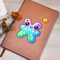 Cute Back to School Sticker 085 - Vegan Leather Journal
