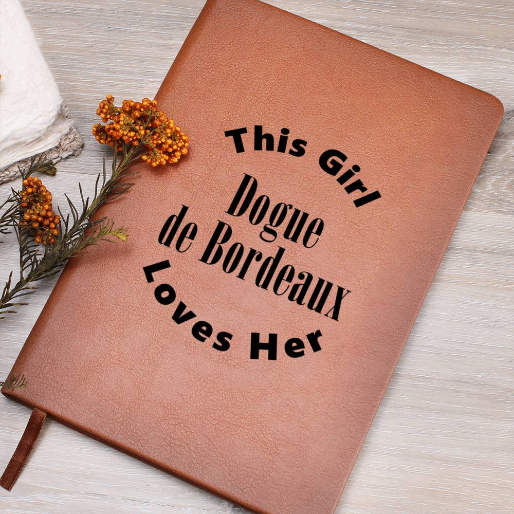 Dogue de Bordeaux v2 - Vegan Leather Journal