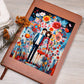 Valentine's Day Art 055 - Vegan Leather Journal
