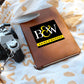 B and W - Vegan Leather Journal
