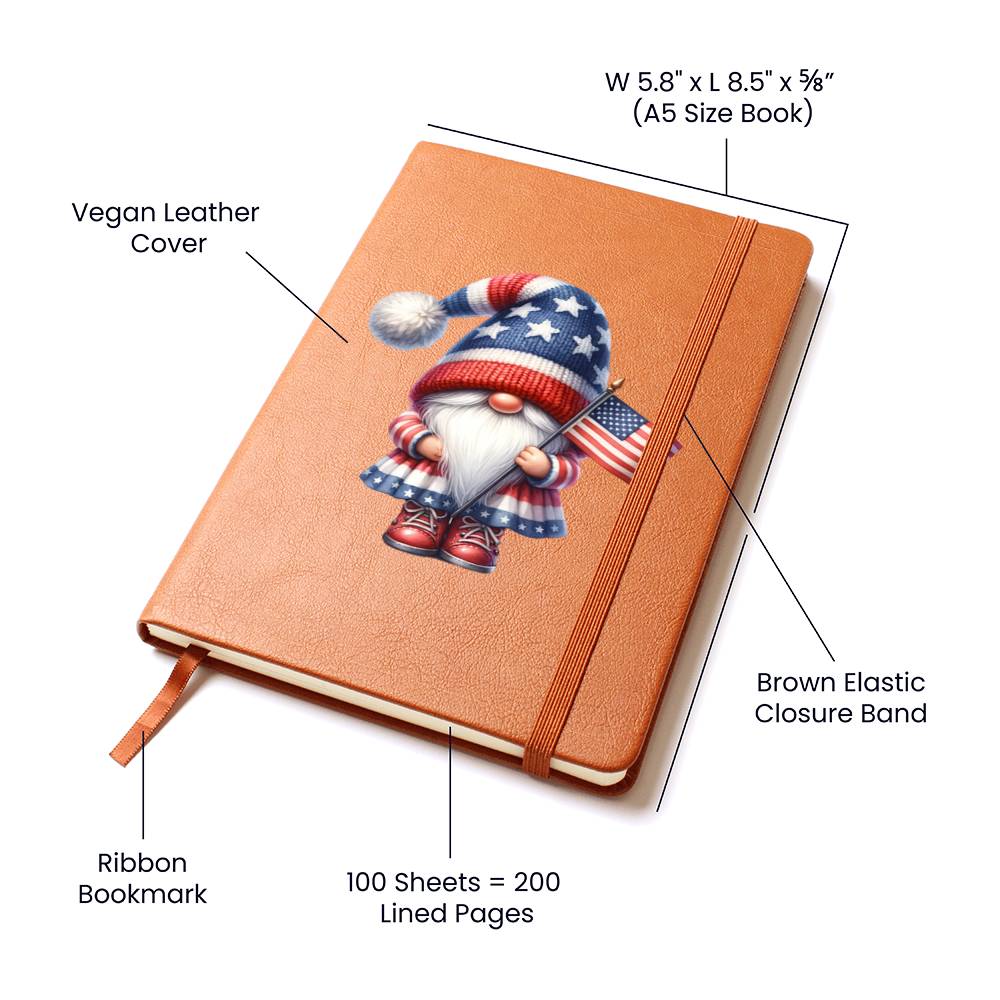 Gnome 0096 - Vegan Leather Journal