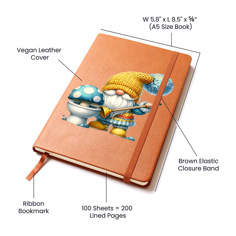 Gnome 1275 - Vegan Leather Journal