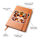 Cute Tiger sticker 182 - Vegan Leather Journal