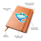 Cute Stingray sticker 181 - Vegan Leather Journal