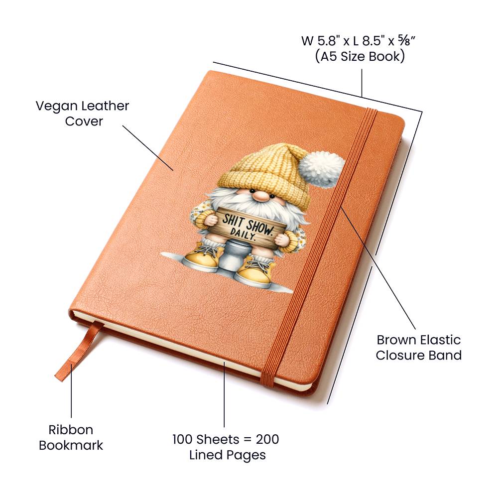 Gnome 1056 - Vegan Leather Journal