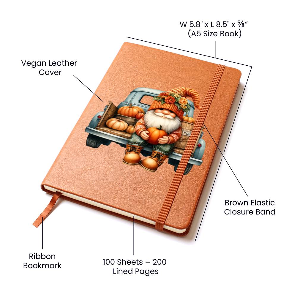 Gnome 0652 - Vegan Leather Journal