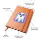 Cute Halloween Sticker 049 - Vegan Leather Journal