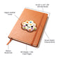 Cute Halloween Sticker 008 - Vegan Leather Journal