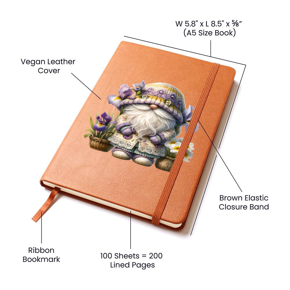 Gnome 0378 - Vegan Leather Journal