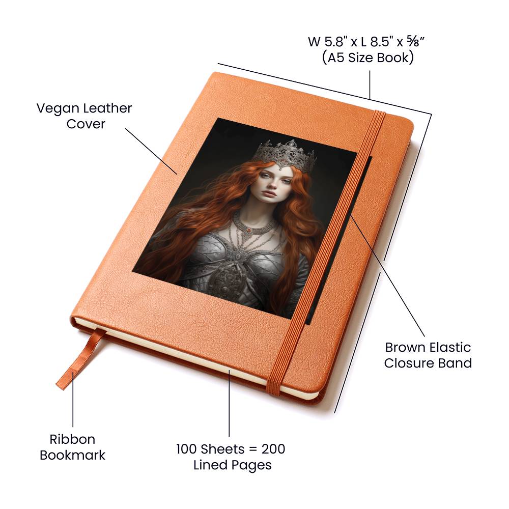 Goddess 021 - Vegan Leather Journal