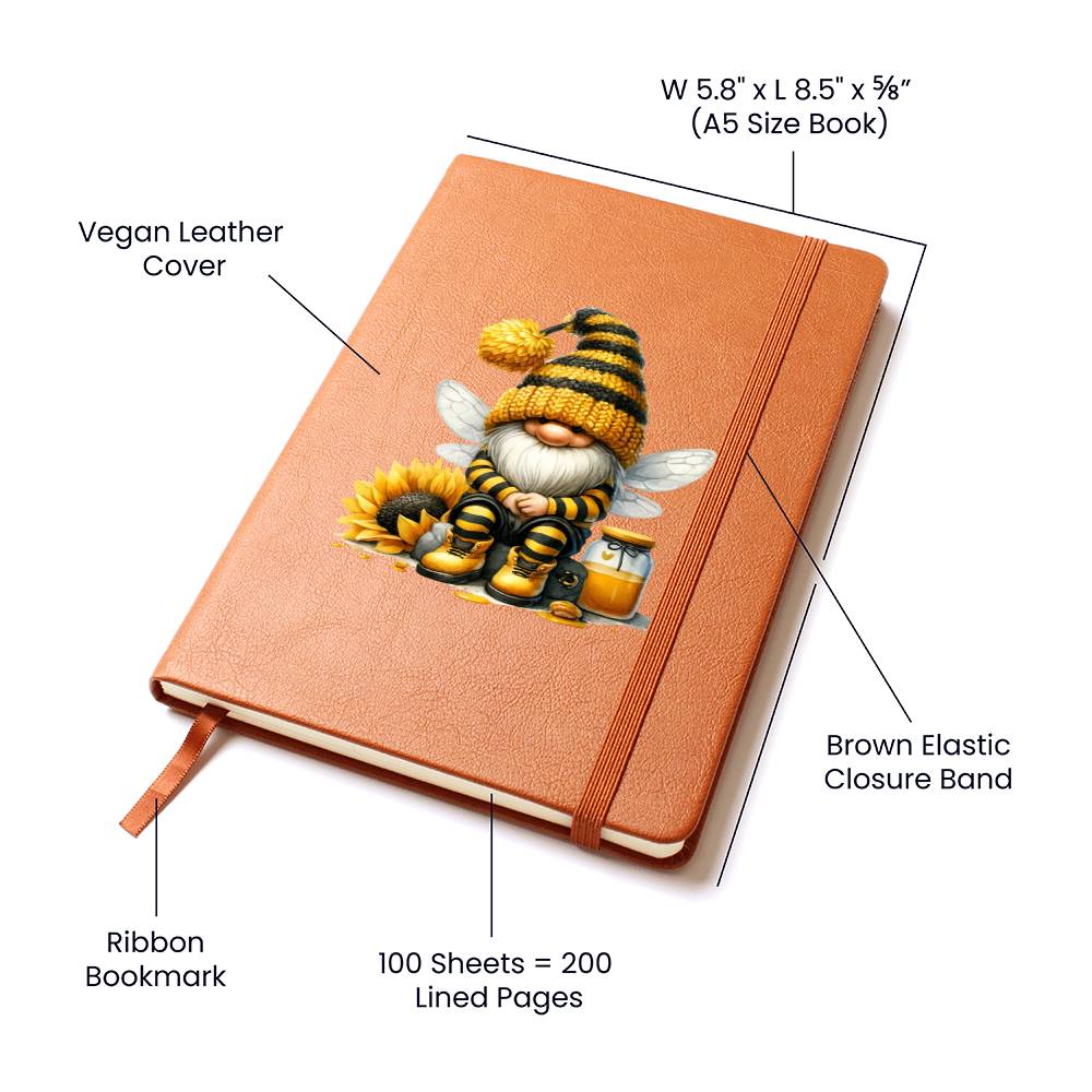 Gnome 0768 - Vegan Leather Journal